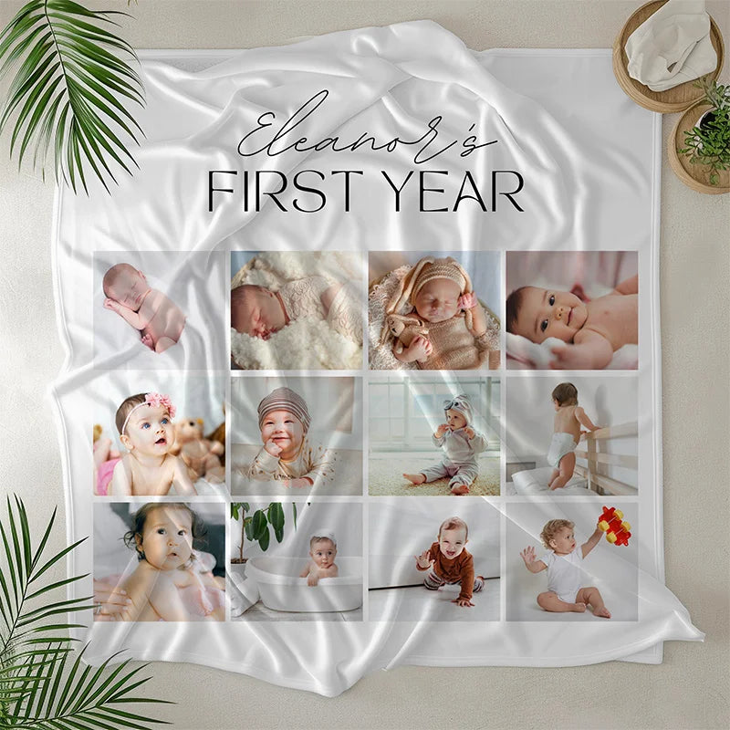My First Year Photo Blanket