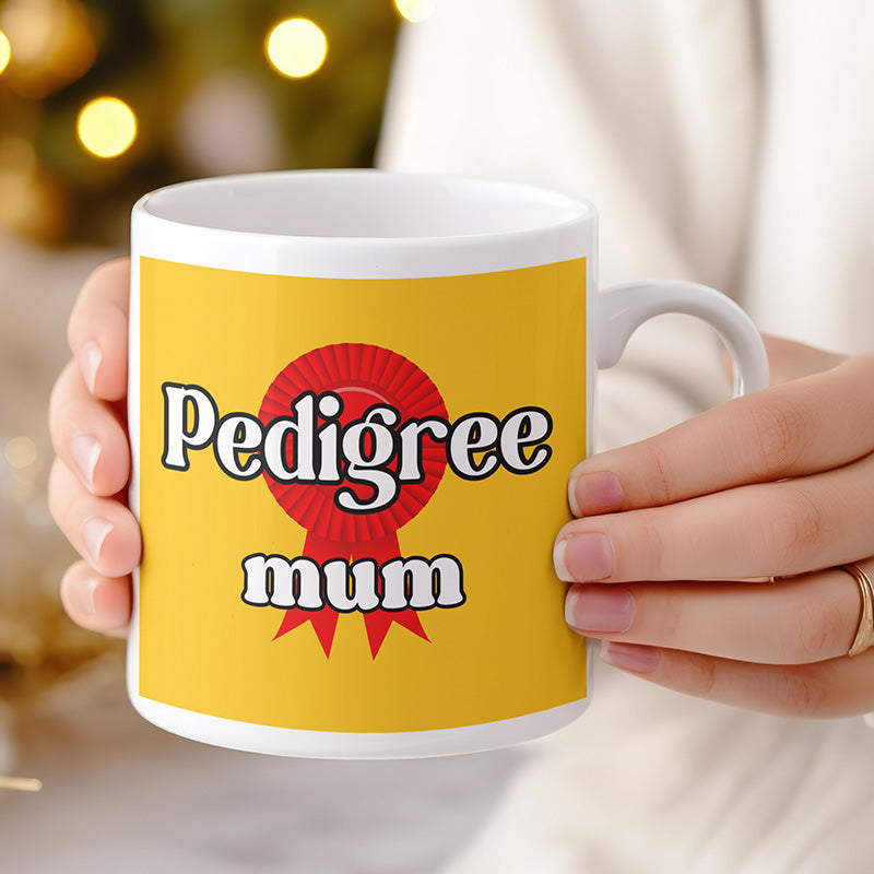 Pedigree Mum Personalised Mug
