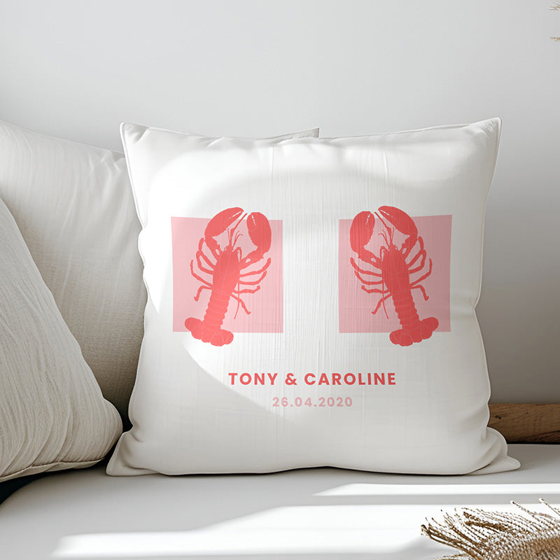 Personalised You're my Lobster Cushion