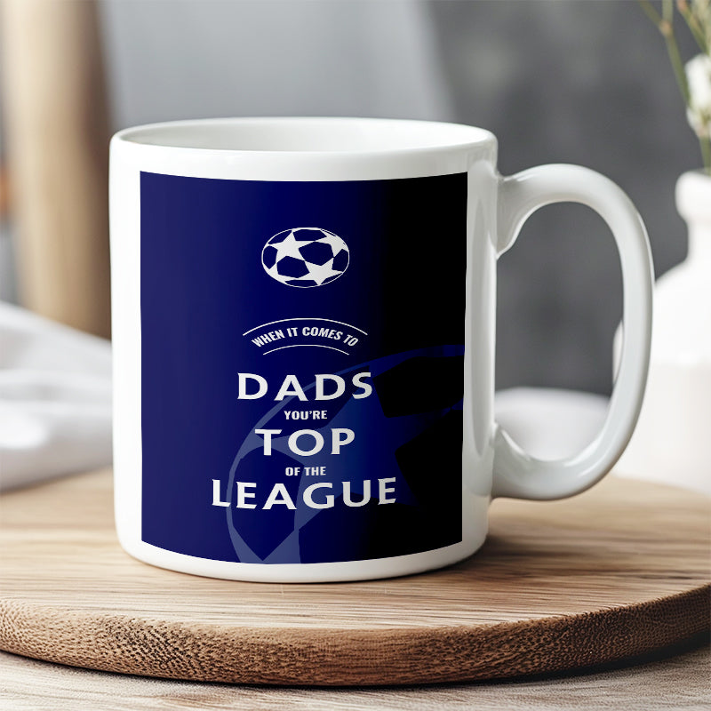 Top of The League Personalised Mug